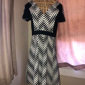 Betsey Johnson- Black & White Dress Size 2